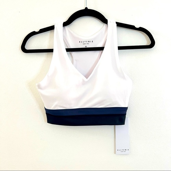 ALL FENIX Mia Stripe Sports Bra - Picture 1 of 4